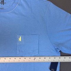 johnnie-O Palm Paradise Graphic SS Shirt Malibu Blue M L XL 2XL Modal Surf NWT |