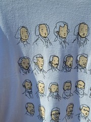 Vintage 2008 United States Presidents Animated Shirt Size XL Obama Bush Clinton