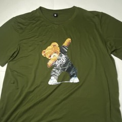 Dabbing Bear Teddy T Shirt Size XXXL 3XL Polyester / Elastane