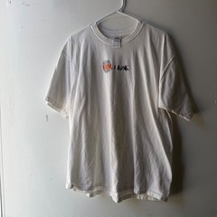 Vintage Fruit of the Loom Lofteez I AM I RUN Graphic T-Shirt White XL Mens 90s