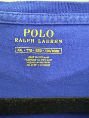 Polo Ralph Lauren Blue Crew Neck Pony Logo T-Shirt Men’s XXL