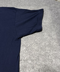 DICKIES Work Wear Logo Baggy Large Blue Shirt