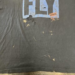 Vintage Levi’s Button Your Fly Shirt Mens XL Black 501 Distressed 90s Faded Tee