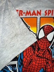Vintage 90s Spider-Man vs Venom 1993 Marvel Comic Images Grey AOP Shirt XL RARE