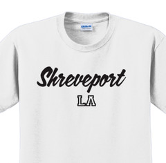 Shreveport, Louisiana State T-Shirt Short Sleeve Graphic Tee Unisex apparel