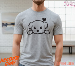 Unisex Cute Puppy Love T SHIRT,T shirt women,T shirt men,T shirt vintage Mom Dad