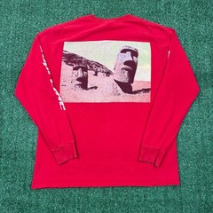 Supreme Stone Heads Graphic Long Sleeve T-shirt