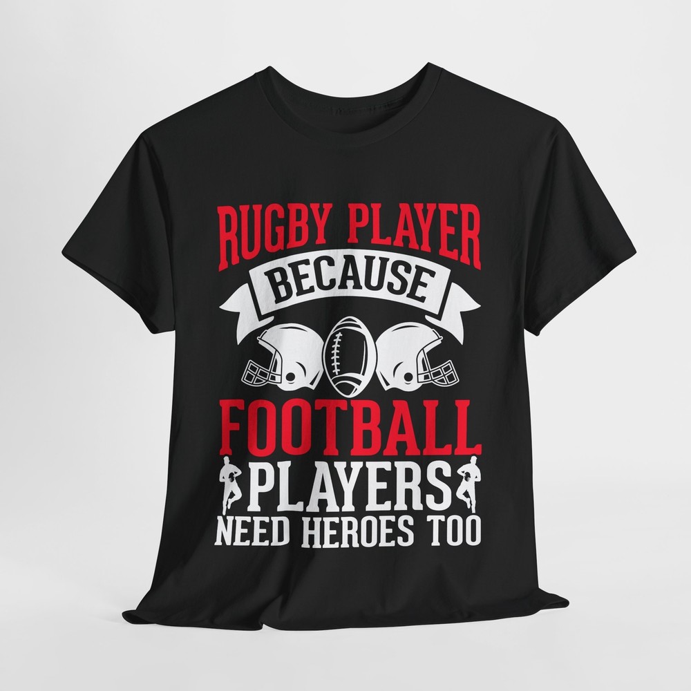 Hard-Hitting Rugby T-Shirt | Power, Strength, Tackle Tee | Ultimate Player Gear