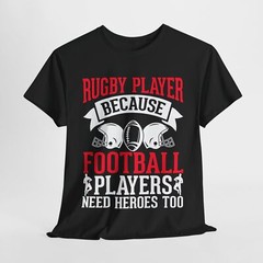 Hard-Hitting Rugby T-Shirt | Power, Strength, Tackle Tee | Ultimate Player Gear