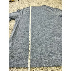 Quince Mesh Performance Training Tee Heather Blue Men’s Medium Athleisure Sport