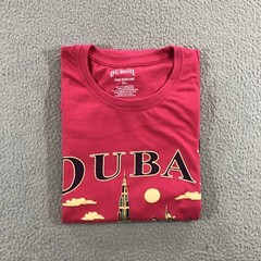 dubai t shirt Men’s 2XL Pink Graphic Print UAE
