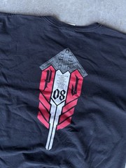 Y2K Pearl Jam Anvil Rock Tour Band Tee Shirt Mens XL American Flag Graphic 2008