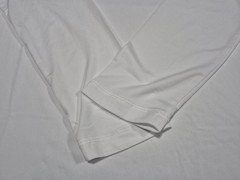 Hurley Mens Double Palm LS Polyester Summer Sunshirt White SZ Medium