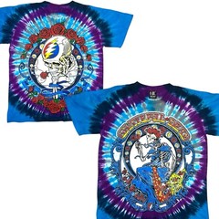 Grateful Dead Modern AOP Single Stitch Double Sided Tie Dye Mens shirt XL