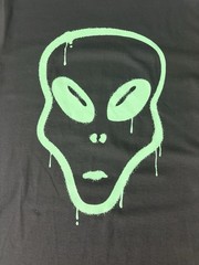 BROOKLYN VERTICAL Black T Shirt Men’s Size M