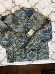 Kapital Boro Patchwork Indigo Jacket Size L Japanese Made EK-1549LJB