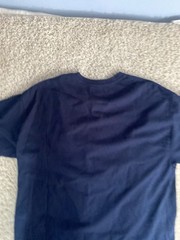 Mossy oak shirt adult extra large 1XL blue short sleeve crewneck outdoor mens **