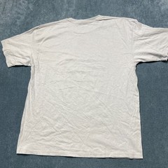 Yazbek T-Shirt Mens XL Light Gray Graphic Print Crew Neck Short Sleeve Casual