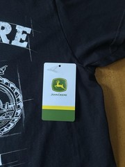 John Deere Shirt Mens Medium 1947 Model G Tractor Graphic Tee Farm Equipment