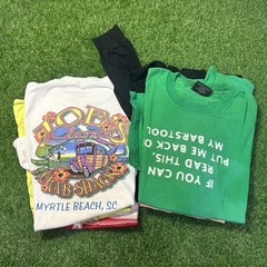 Lot of 20 Modern Graphic T Shirts Mixed Size Wholesale Bulk Reseller Y2K A24
