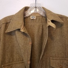 Civil War men’s long sleeve shirt wool tweed “Duquesne” OLD antique