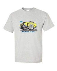 1971 Ford Boss 351 Mustang Muscle Car T-shirt Single Or Double Print