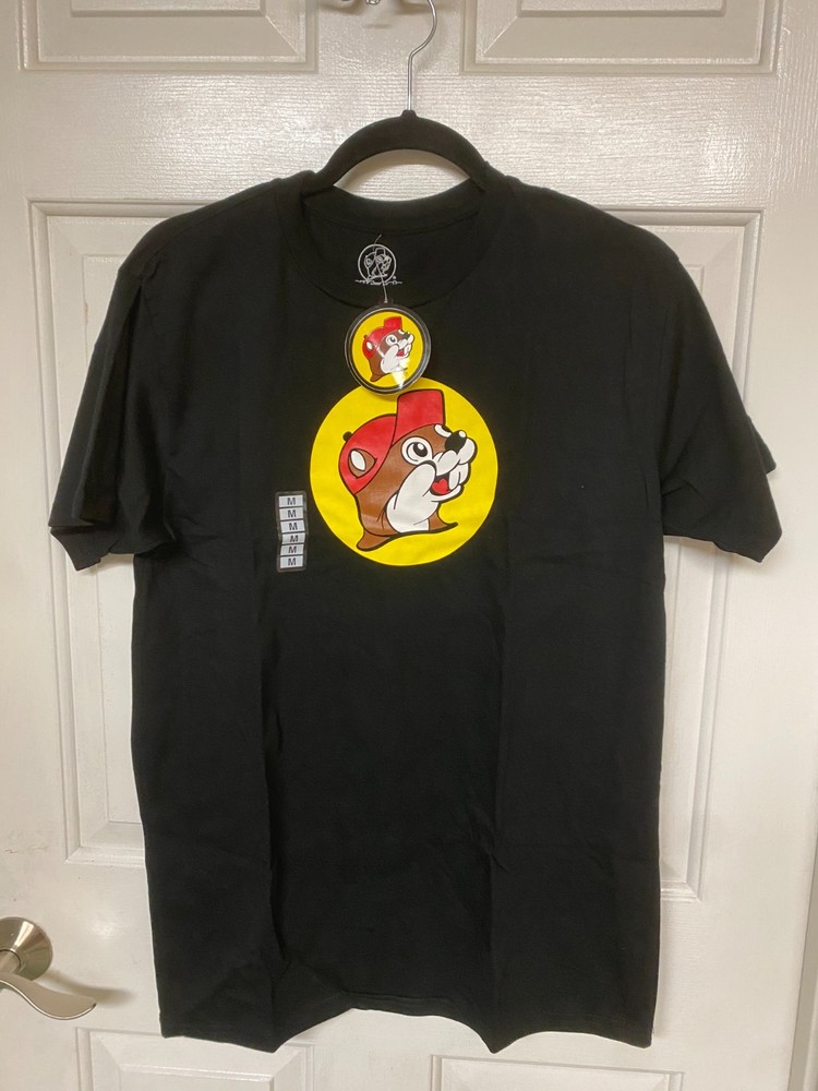 Buc-ees Main Logo Black T Shirt NWT Size Medium