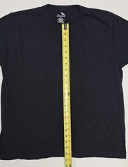 Lot of 3 – Sada Men’s Short Sleeve T-Shirt Black 100% Cotton Crew Neck Size M