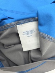 Lands End Beach T-Shirt Men XL Blue Gray Plain Tee.#38807