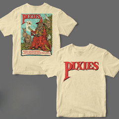 Pixies Australia NZ Tour Nov 2025 T-Shirt | Wizard Art Band Merch