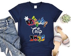 Disney Trip 2025 Shirt, Mickey and Friends, Disneyland Family Vacation Shirt
