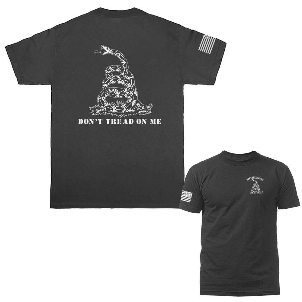 Don’t Tread on Me US Flag American Pride Patriotic Graphic T-shirt