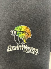 Vintage 1989 T-Shirt Bourbon St New Orleans Brainwaves Sportswear Medium