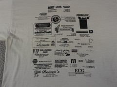 Vintage Fire Truck Shirt Mens Medium White Country Music Guitar Jamboree Fire