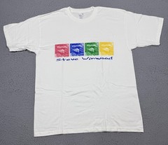 VTG Steve Winwood Shirt Mens XL White Graphic Band Tee Gildan Ultra Cotton Music