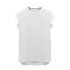 Plain Mens Workout Muscle Clothing Gym Bodybuilding Fitness Sport T-shirt Cotton