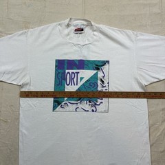 Vintage 90s Insport Retro Sports Graphic Art T-Shirt Men’s Size XL USA Made