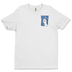 DTF Confused Duck/ Custom Unisex Soft Style T-Shirts, Next Level- Cotton