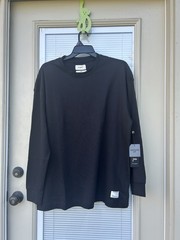 Public Supply NYC Mens Long Sleeve Black OVERSIZE Size choose