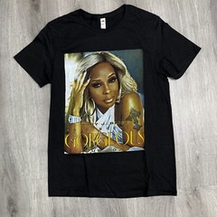 Mary J. Blige Good Morning Gorgeous Tour 2022 T-Shirt Medium Black Concert Tee