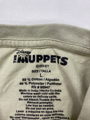 Disney The Muppets Kermit The Frog Country Roots Graphic T-shirt Men Medium