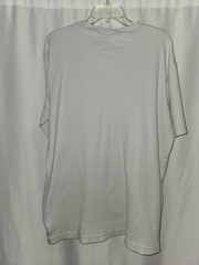 Tommy Hilfiger Men’s White Ribbed V-Neck Tee Size XL #preppy #business casual
