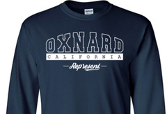 Oxnard California T-Shirt State Long Sleeve Graphic Tees Unisex apparel Design