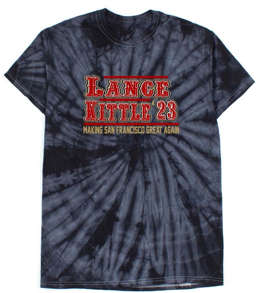Tie-Dye Trey Lance George Kittle San Francisco 49ers 23 T-Shirt