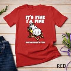 Christmas In July Snowman Melting Fine Funny Men Women Kids Unisex T-shirt
