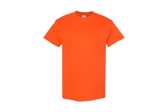 Bulk Lot Gildan Men Heavy Cotton Plain Short Sleeves T-Shirt 5000 (Pack Of 5)