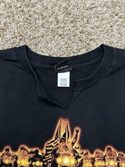 Harley Davidson Shirt Sz 2XL Austin Texas Smoking Bull Cut Sleeves Distresed Y2K