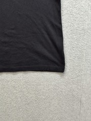 Lauren Ralph Lauren Men Polo Shirt XL Black Short Sleeve Crest Logo Button Front