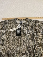 CROOKS & CASTLES Sz S Heavyweight Relax Fit T-Shirt Men’s Camouflage Pattern