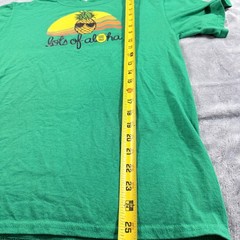 Green Pineapple Lots of Aloha Hawaiian Lemonade T-Shirt Size Small